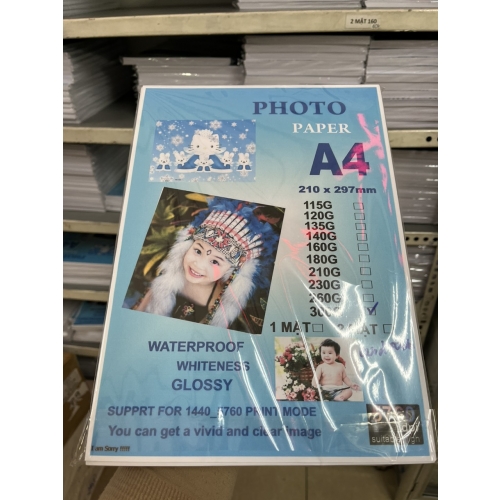 Giấy Card trơn 300G 