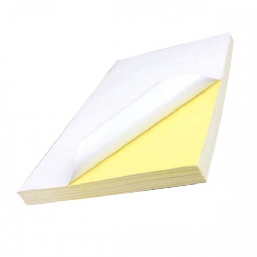 Giấy in decal đế vàng A3