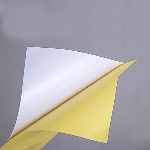 Giấy in decal đế vàng A4
