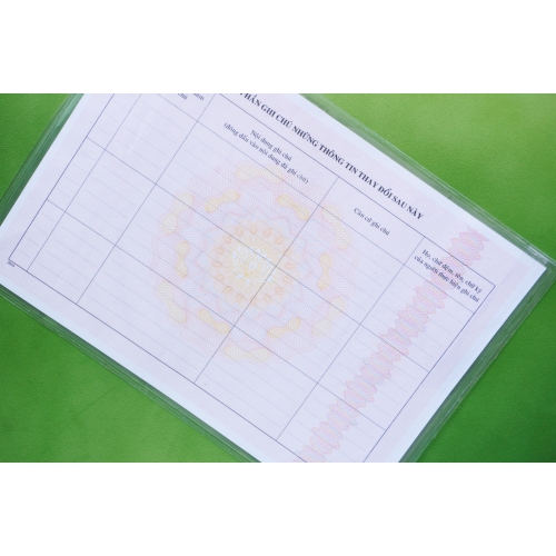 Bọc Nhựa Dẻo Trong đựng Khổ A4