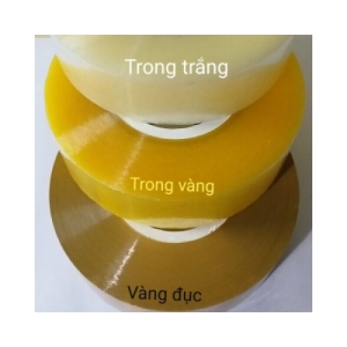 Băng Keo Dán Thùng Trắng-Trong 200Y 