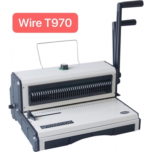  Máy đóng gáy lò xo kẽm YIBO T970E